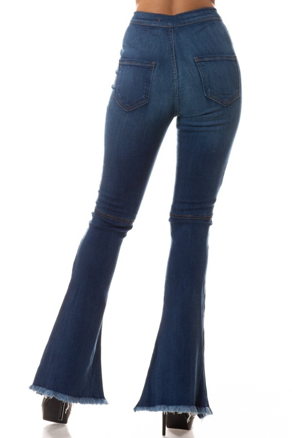 Blue Flare Jeans